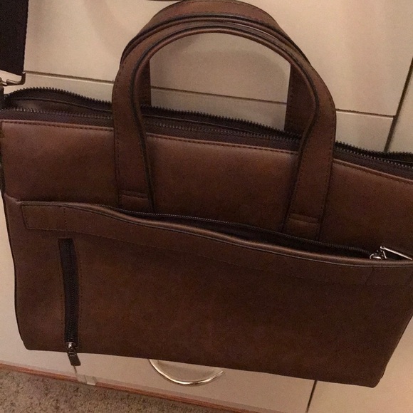 Brown laptop bag - Picture 4 of 6